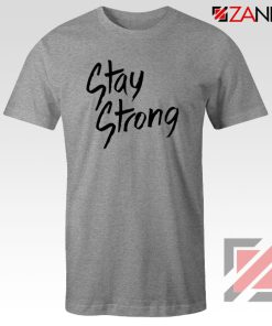 Stay Strong Demi Lovato Sport Grey Tshirt