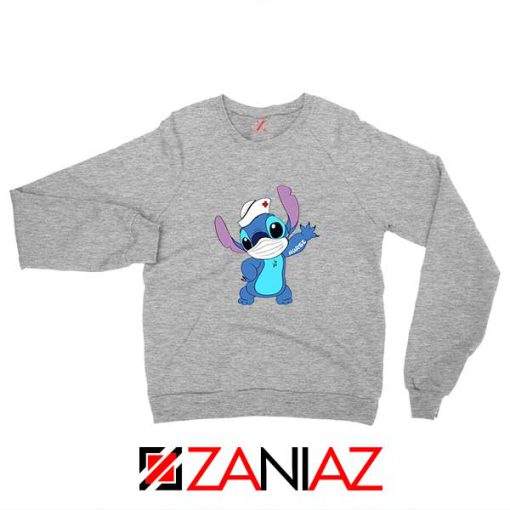 Stitch Nurse Sport Grey Sweatshirt