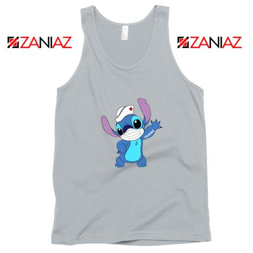 Stitch Nurse Sport Grey Tank Top