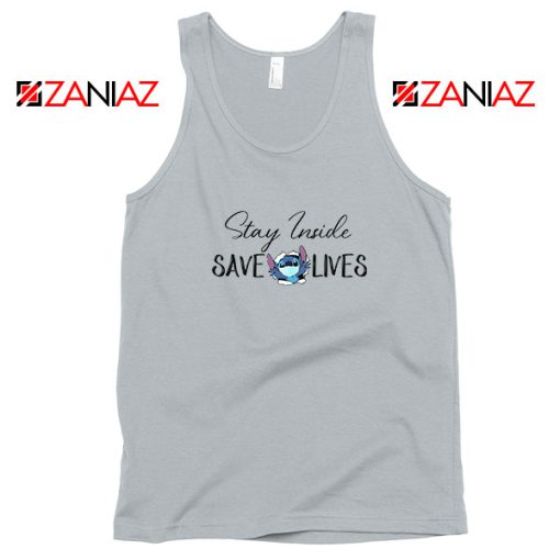 Stitch Social Distancing Sport Grey Tank Top