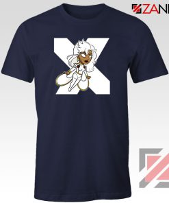 Strom Superhero X Men Navy Blue Tshirt