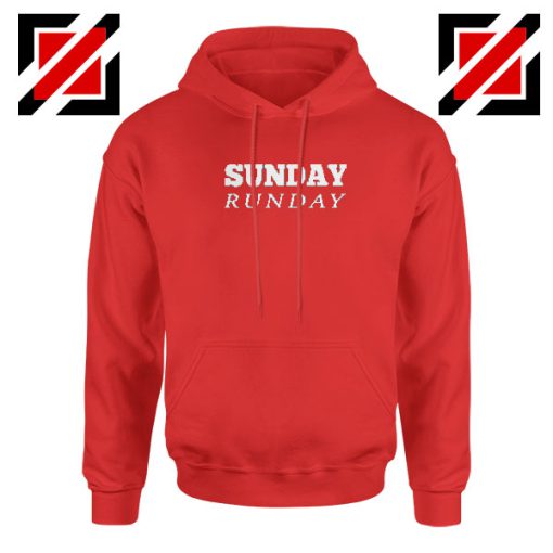 Sunday Runday Red Hoodie