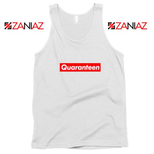 Supreme Quarantine White Tank Top