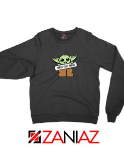 The Child Wash Your Hands Black Sweatshirt