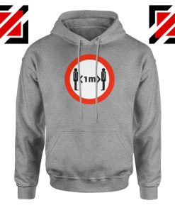 Time Keep Distance Sport Grey Hoodie