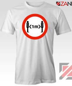 Time Keep Distance White Tshirt