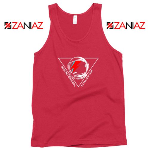 Tribute David Bowie Legend Red Tank Top