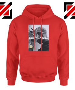 Trust Nobody Tupac Shakur Red Hoodie