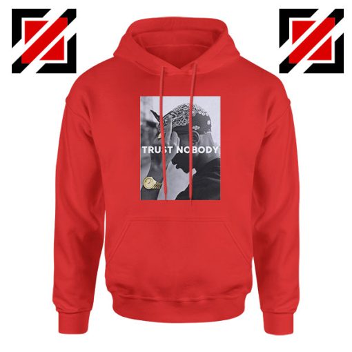 Trust Nobody Tupac Shakur Red Hoodie