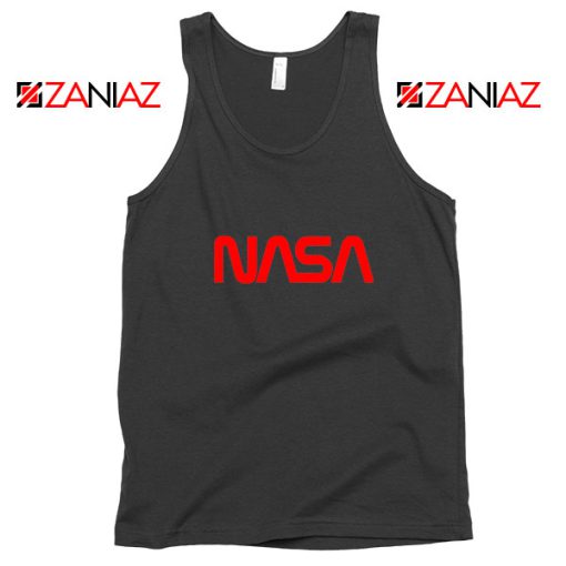 Vintage NASA Logo Black Tank Top