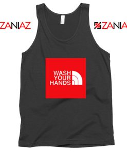 Wash Your Hands Covid 19 Black Tank Top