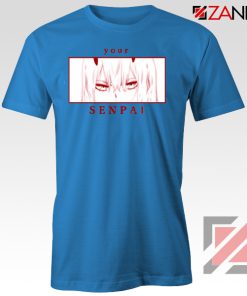 Your Senpai Blue Tshirt