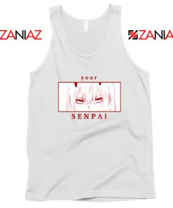 Your Senpai Zero Two Tank Top