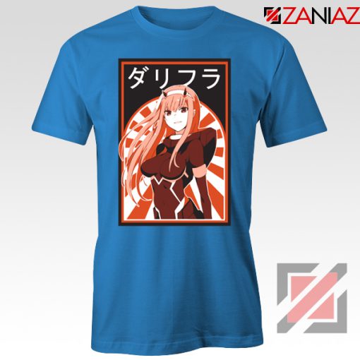 Zero Two Mural Blue Tshirt