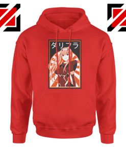 Zero Two Mural Red Hoodie