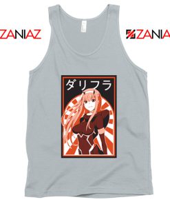 Zero Two Mural Sport Grey Tank Top