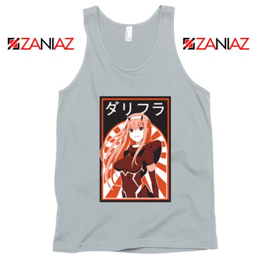 Zero Two Mural Sport Grey Tank Top