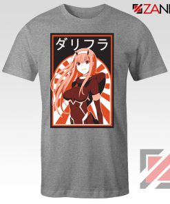 Zero Two Mural Sport Grey Tshirt