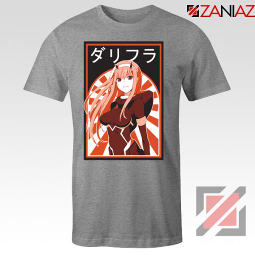 Zero Two Mural Sport Grey Tshirt