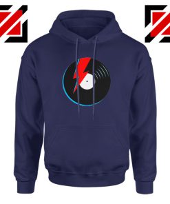 Ziggy Stardust Navy Blue Hoodie