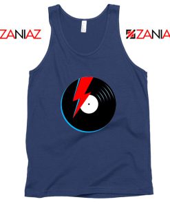 Ziggy Stardust Navy Blue Tank Top