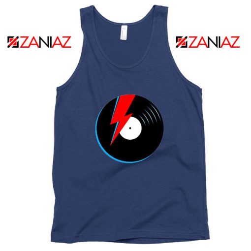 Ziggy Stardust Navy Blue Tank Top