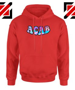 ACAB BLM Red Hoodie