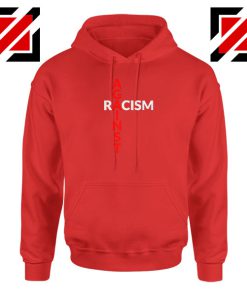 Against Racism Red Hoodie