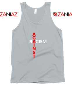 Against Racism Sport Grey Tank Top