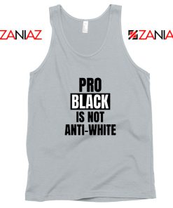 Anti Racism Sport Grey Tank Top