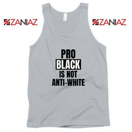 Anti Racism Sport Grey Tank Top