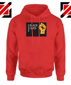 Asians For Black Lives Red Hoodie