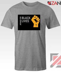 Asians For Black Lives Sport Grey Tshirt