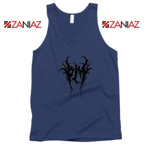 BLM African American Navy Blue Tank Top