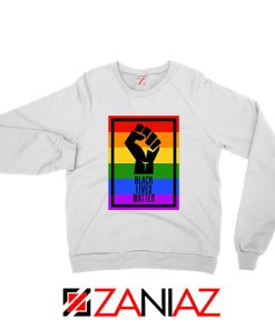 BLM Fist Rainbow Sweatshirt