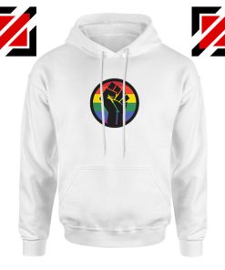 BLM LGBTQ Rainbow Hoodie