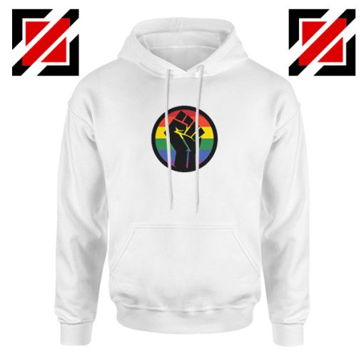 BLM LGBTQ Rainbow Hoodie