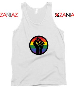 BLM LGBTQ Rainbow Tank Top