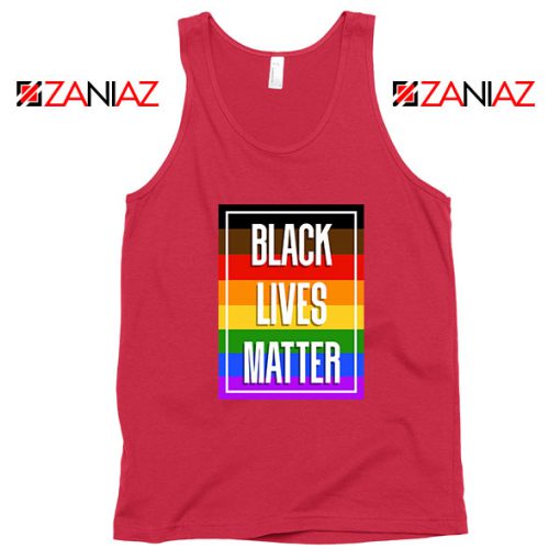 BLM POC Rainbow Red Tank Top