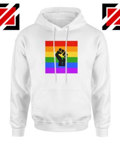 BLM Pride Rainbow Hoodie