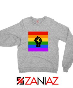 BLM Pride Rainbow Sport Grey Sweatshirt