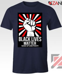 Black Lives Matter Movement Navy Blue Tshirt