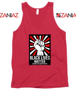 Black Lives Matter Movement Red Tank Top