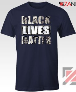 Black Lives Matter Navy Blue Tshirt