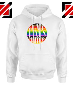 Black Lives Matter Rainbow Hoodie