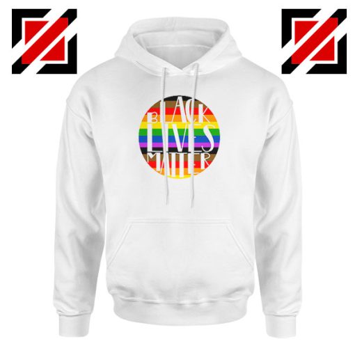 Black Lives Matter Rainbow Hoodie