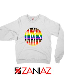 Black Lives Matter Rainbow Sweatshirt