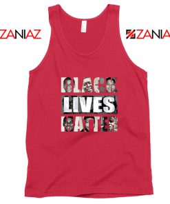 Black Lives Matter Red Tank Top