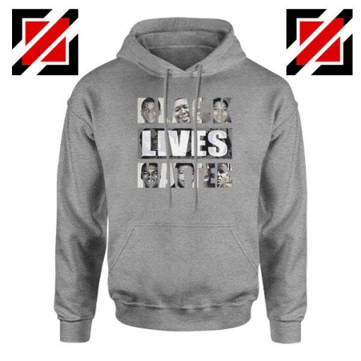 Black Lives Matter Sport Grey Hoodie