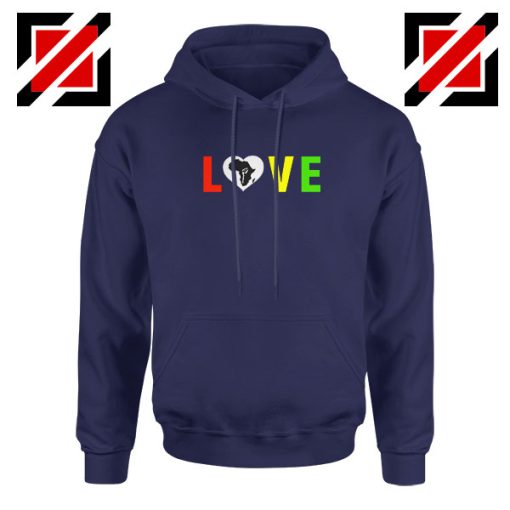 Black Lives Matters African Navy Blue Hoodie